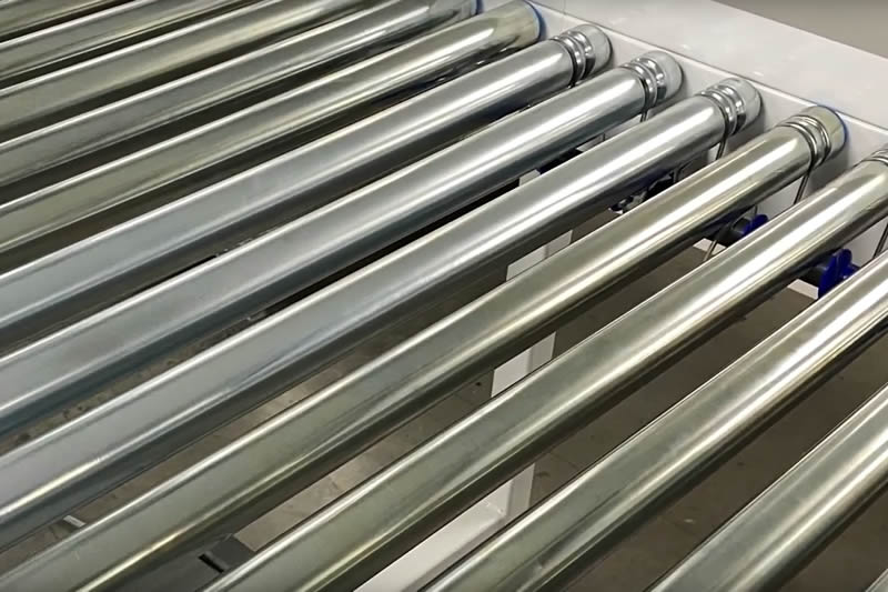 Amber Industries - 90-Grad-Ketten-Quertransfer-Wellenförderer