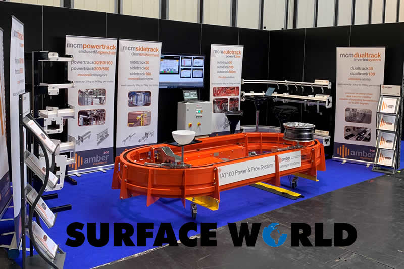 Amber Industries am Stand G10N auf der Surface World, NEC Birmingham, 26. und 27. Februar Amber Industries on Stand G10N at Surface World, NEC Birmingham 26th and 27th February