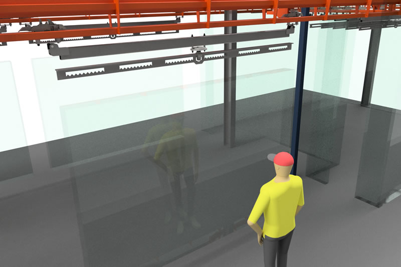 AT100 Power & Free Range-Förderbandprojekt im Gange AT100 Power & Free Range Conveyor Project Underway