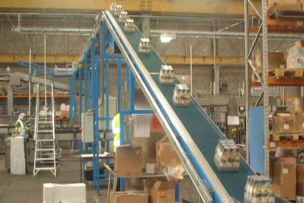 Gerade Förderbänder mit Steigung/Gefälle Incline/Decline Straight Belt Conveyors