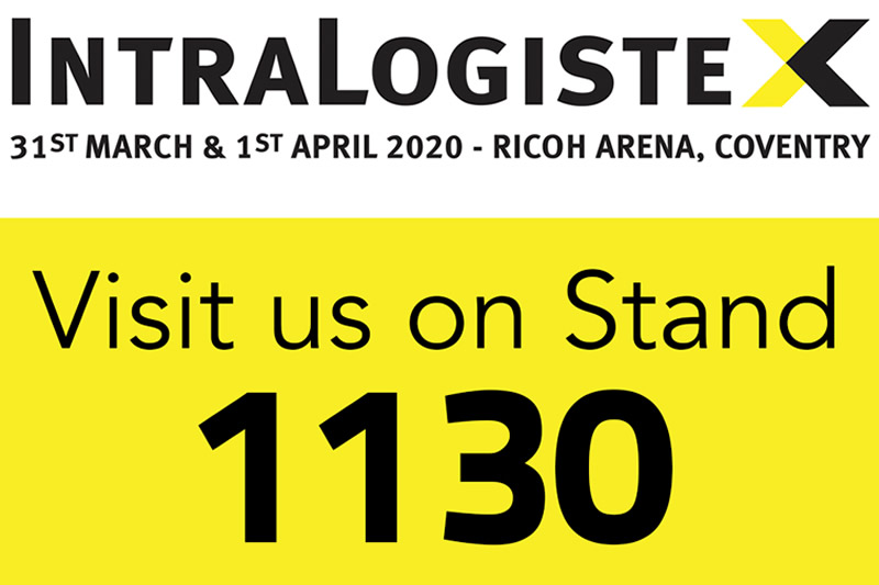 Besuchen Sie uns auf der Intralogistex 2020 in der Ricoh Arena Visit Us at Intralogistex 2020 @ the Ricoh Arena