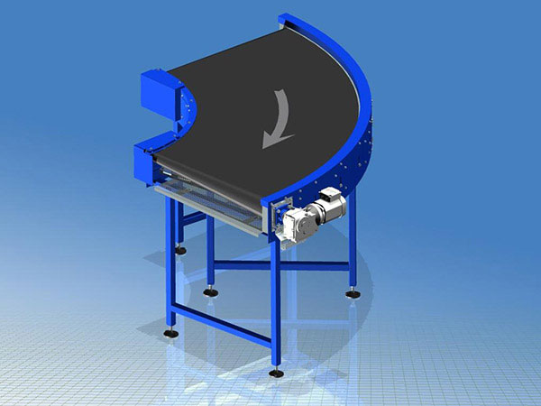 Einführung von Intralogistik-Bandkurven – Der TS-TR100