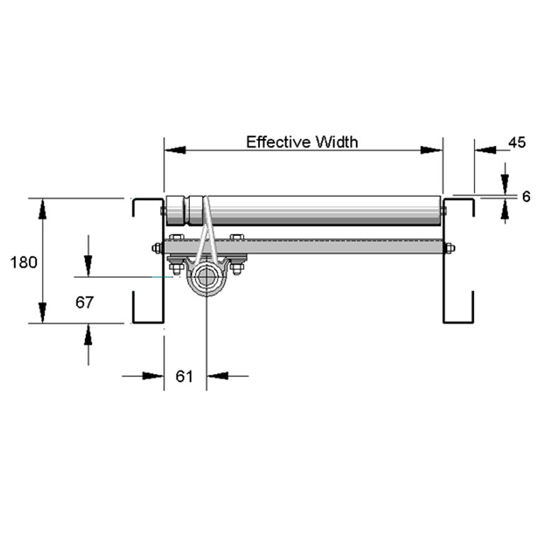 Rollenfördersysteme mit Transmissionswellenantrieb Lineshaft Powered Roller Conveyor Systems