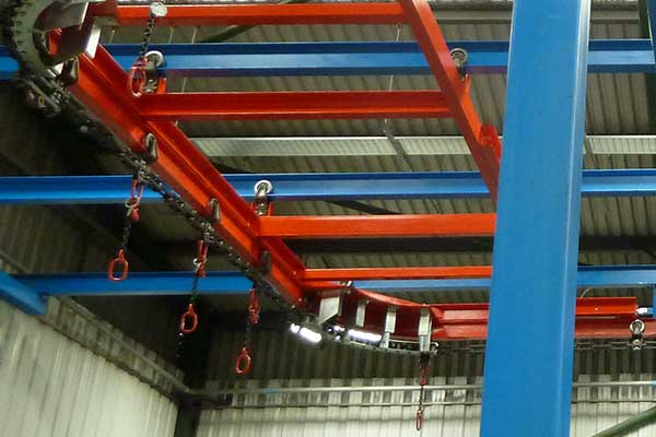Powertrack-Fördersysteme mit offener Kette Powertrack Open Chain Conveyor Systems