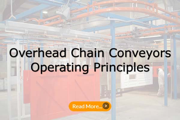 MCM-Hängekettenförderer – Funktionsprinzipien MCM Overhead Chain Conveyors - Operating Principles