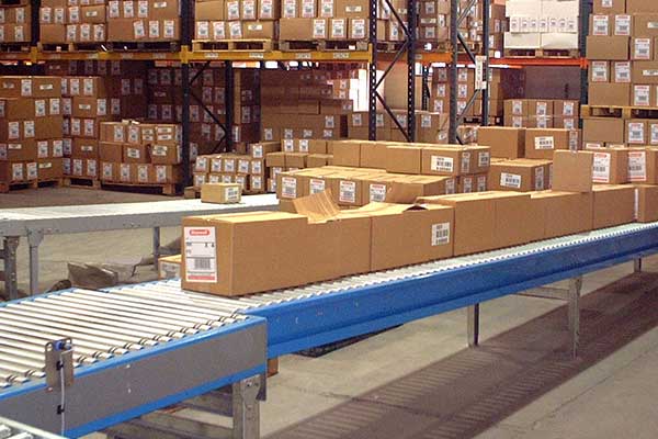 Schwerkraftrollenförderer Gravity Roller Conveyors