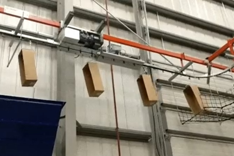 Geschlossene Powertrack-Kettenfördersysteme 