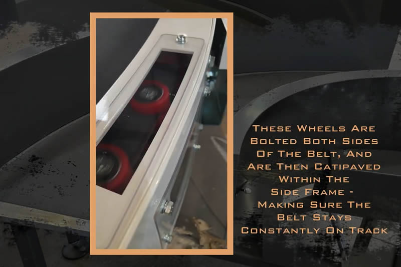 PVC-Bogenförderer (Inspektionsbereich)